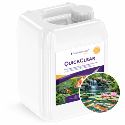 Aquaforest Quick Clear POND 1L - krystalicznie czysta woda w oczku wodnym