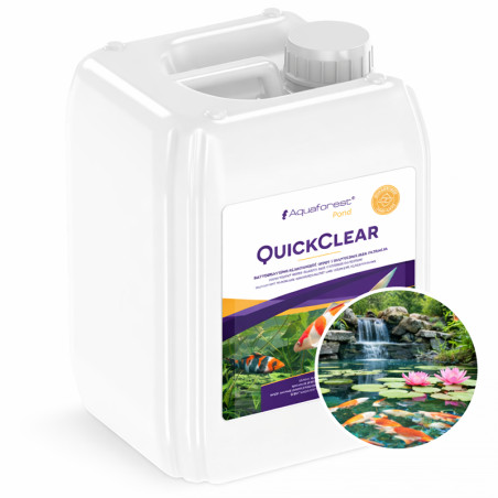 Aquaforest Quick Clear POND 1L - krystalicznie czysta woda w oczku wodnym