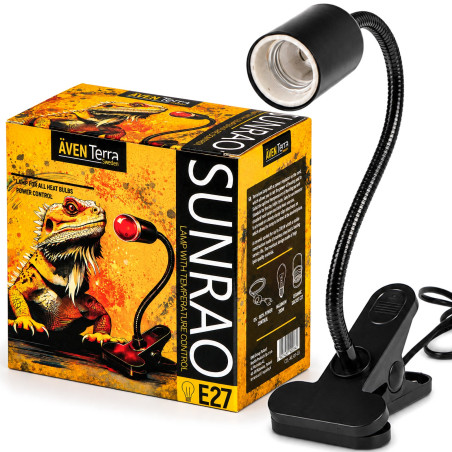 Aventerra Sweden SUNRAO - lampa do terrarium z regulacją mocy