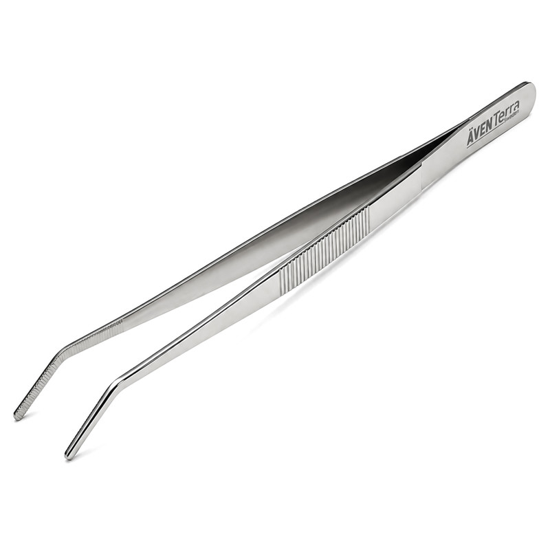 Aventerra Sweden CLAWEY ARC 30cm - pęseta stalowa zagięta