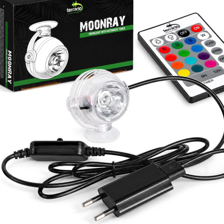 Terrario Moonray with timer - oświetlenie nocne z programatorem