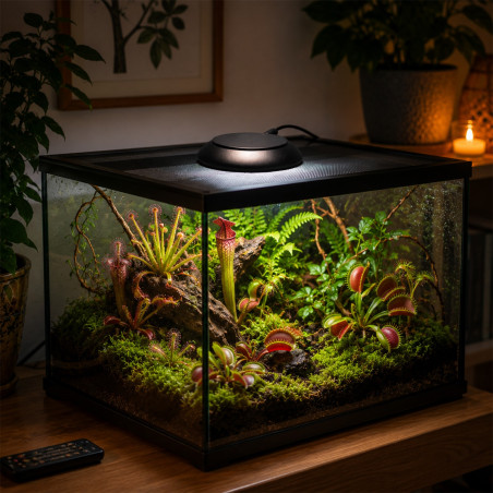 Terrario Nanoray Mini LED 6W - oświetlenie do terrarium 3w1