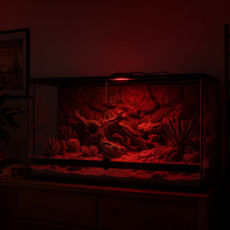 Terrario Nanoray Mini LED 6W - oświetlenie do terrarium 3w1
