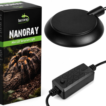 Terrario Nanoray Mini LED 6W - oświetlenie do terrarium 3w1