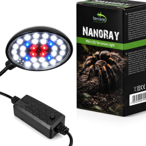 Terrario Nanoray Mini LED 6W - oświetlenie do terrarium 3w1