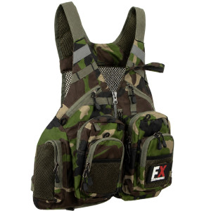 Fishing Expedition MaxiVest Camo - kamizelka wędkarska