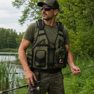 Fishing Expedition CombiVest Green - kamizelka wędkarska