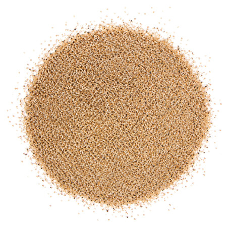 Kruger Meier Amber Glow Quartz 0.8-1.6 mm – Żwirek akwarystyczny 2 kg