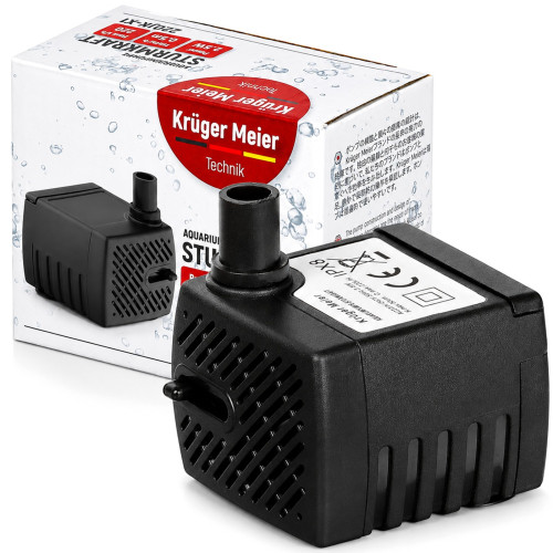Kruger Meier Sturmkraft 300RH-X2 - pompa wody 300l/h | Cicha, energooszczędna do oczka wodnego