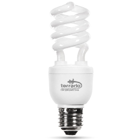 Terrario Erusa Tropical UVB 5.0 żarówka spiralna 13W - Idealna do tropikalnych terrariów
