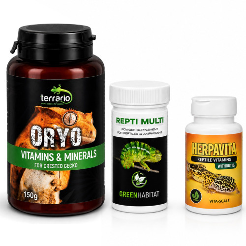 Terrario ORYO for Crested Gecko 150g - Wspiera zdrowie i witalność