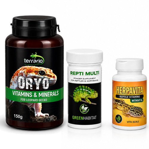 Terrario ORYO for Leopard Gecko 150g - Zdrowe łuski i więcej energii