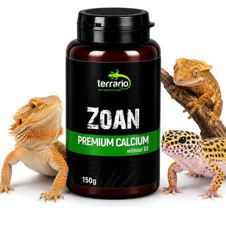 Terrario Zoan Calcium without D3 150g - Wzmacnia kości