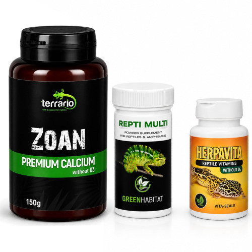 Terrario Zoan Calcium without D3 150g - Wzmacnia kości
