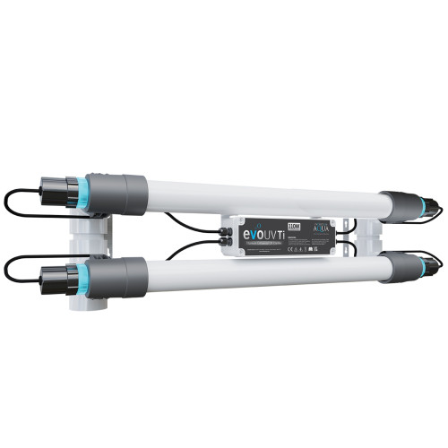 Lampa UV-C Evolution Titanium UV 110W z tytanową obudową do oczka wodnego
