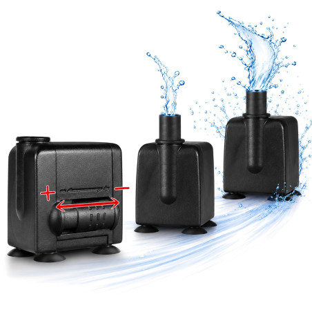 Kruger Meier Sturmkraft Brunnen - zestaw fontannowy 450l/h | Idealny do oczka wodnego