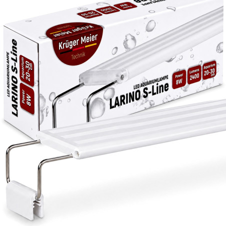 Kruger Meier Larino S-Line 8W - lampa LED 20 - 30cm - Idealna do akwarium słodkowodnego