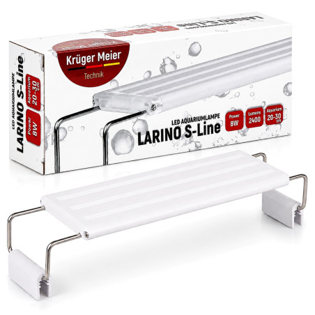 Kruger Meier Larino S-Line 8W - lampa LED 20 - 30cm - Idealna do akwarium słodkowodnego