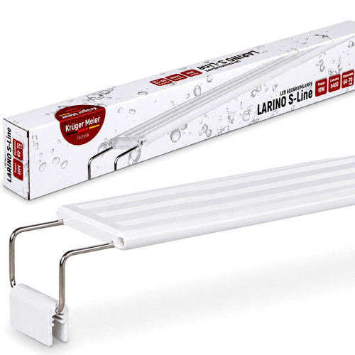 Kruger Meier Larino S-Line 18W - lampa LED 60-70 cm | Idealna do akwarium, optymalne światło dla roślin