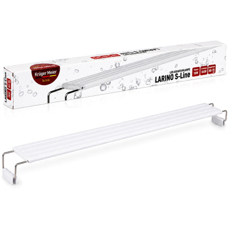 Kruger Meier Larino S-Line 18W - lampa LED 60-70 cm | Idealna do akwarium, optymalne światło dla roślin