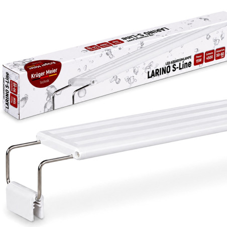 Kruger Meier Larino S-Line 15W lampa LED 50-60cm - Idealna do akwarium