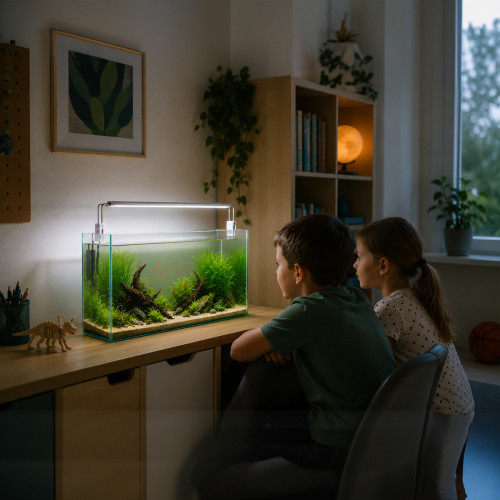 Kruger Meier Larino S-Line 15W lampa LED 50-60cm - Idealna do akwarium
