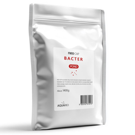 Neo CAP Bacter POND 1400g - bakterie do oczka wodnego 100.000l – Naturalne oczyszczanie i klarowna woda