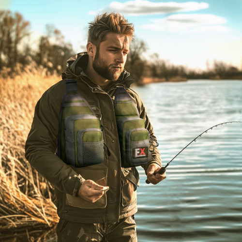 Fishing Expedition ProVest II - Pojemna kamizelka wędkarska idealna na wyprawy