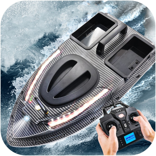 Łódka zanętowa Fishing Expedition LAKE XPREDATOR z GPS i zdalnym sterowaniem