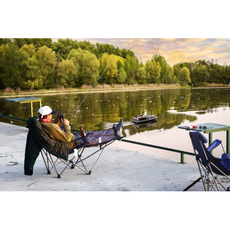 Łódka zanętowa Fishing Expedition LAKE XPREDATOR z GPS i zdalnym sterowaniem
