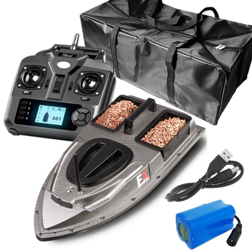 Łódka zanętowa Fishing Expedition LAKE XPREDATOR z GPS i zdalnym sterowaniem
