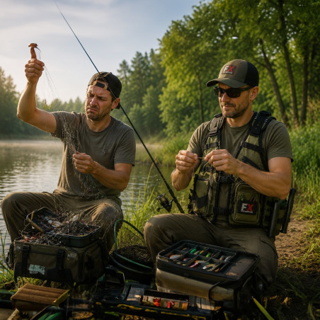 Kamizelka wędkarska Fishing Expedition CombiVest Green