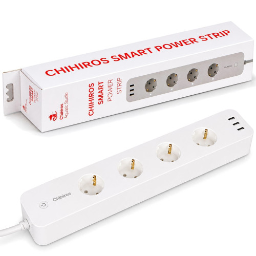 Listwa zasilająca Chihiros Smart Power Strip WiFi, programator i zdalne sterowanie do terrarium