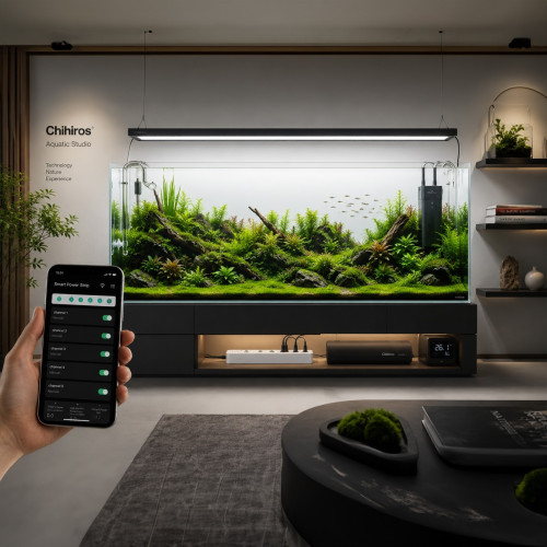 Listwa zasilająca Chihiros Smart Power Strip WiFi, programator i zdalne sterowanie do terrarium