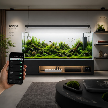 Listwa zasilająca Chihiros Smart Power Strip WiFi, programator i zdalne sterowanie do terrarium