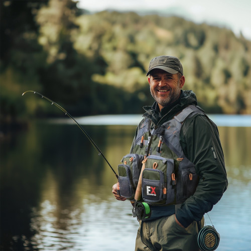 Fishing Expedition MaxiVest Q - kamizelka wędkarska | Komfort i maksymalna organizacja