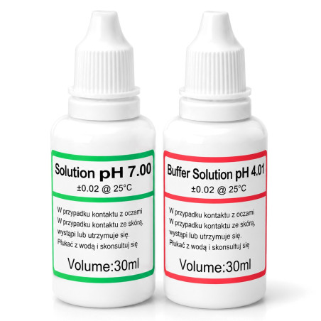Zestaw buforów pH Aquario Buffer Solution Set roztwory kalibracyjne