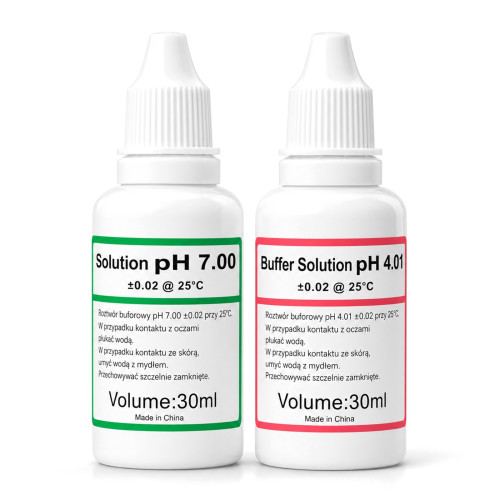 Zestaw buforów pH Aquario Buffer Solution Set roztwory kalibracyjne