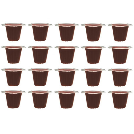 Zestaw Komodo Jelly Pot Brown Sugar 20 szt. - pokarm brązowy cukier w żelu