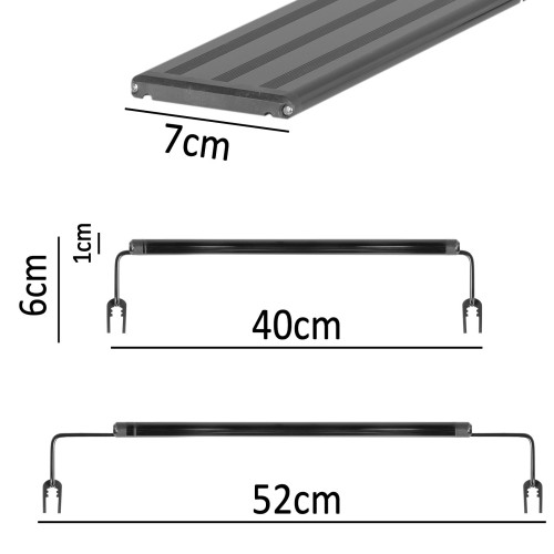 Terrario ReptoRay 12W - lampa LED do terrarium 50cm