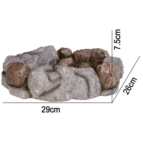 Terrario Stone Circle Bowl XL – Miska do Terrarium 29x26x7,5 cm