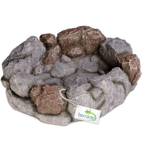 Terrario Stone Circle Bowl XL – Miska do Terrarium 29x26x7,5 cm