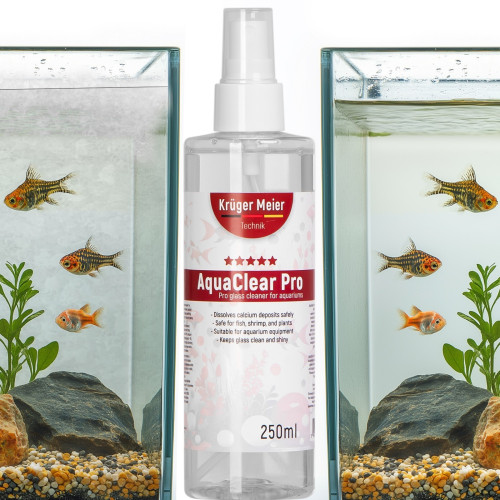 Kruger Meier AquaClear Pro 250ml - płyn do czyszczenia szyb akwarium