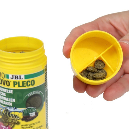 JBL Pronovo Pleco Wafer M 100ml - idealny dla glonojadów, wspiera zdrowie i apetyt