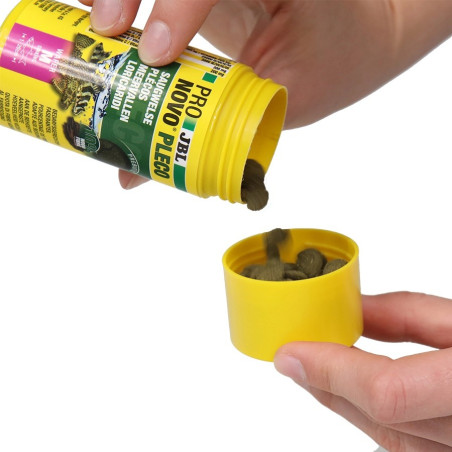JBL Pronovo Pleco Wafer M 100ml - idealny dla glonojadów, wspiera zdrowie i apetyt