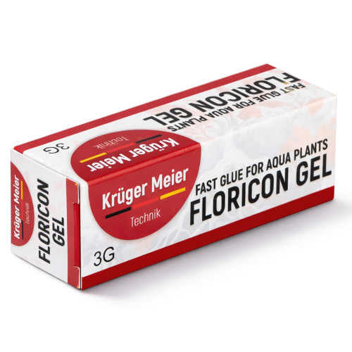 Kruger Meier Floricon Gel 3g - szybkie i trwałe mocowanie roślin akwariowych