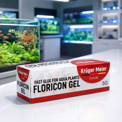 Kruger Meier Floricon Gel 3g - szybkie i trwałe mocowanie roślin akwariowych