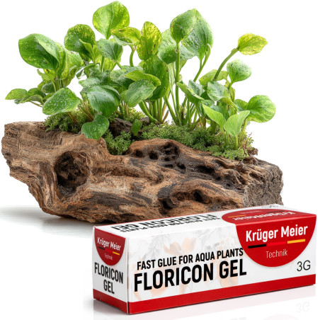 Kruger Meier Floricon Gel 3g - szybkie i trwałe mocowanie roślin akwariowych