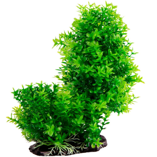 Kruger Meier Plant Green Bush - roślinka sztuczna | Idealna do akwarium słodkowodnego