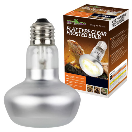 Repti-Zoo Flat Type Heating Bulb 50W - Szybkie, bezpieczne ogrzewanie terrarium